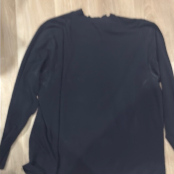 Black Sweatshirt with Crew Neck and Full-Length Sleeves - Picture 6 of 8